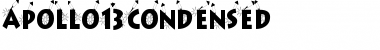 Download Apollo13Condensed Font Download Apollo13Condensed Font