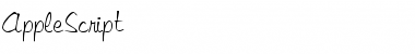 Download AppleScript Font Download AppleScript Font