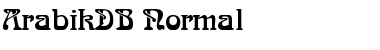 Download ArabikDB Font Download ArabikDB Font