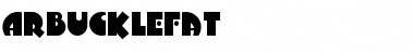 Download ArbuckleFat Font Download ArbuckleFat Font