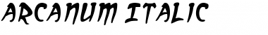 Download Arcanum Font Download Arcanum Font