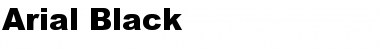 Download Arial Black Font Download Arial Black Font
