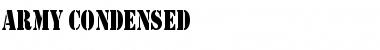 Download Army Condensed Font Download Army Condensed Font