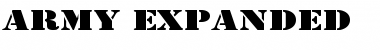 Download Army Expanded Font Download Army Expanded Font