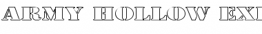 Download Army Hollow Expanded Font Download Army Hollow Expanded Font