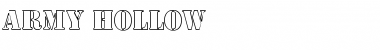 Download Army Hollow Font Download Army Hollow Font