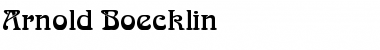 Download Arnold Boecklin Font Download Arnold Boecklin Font
