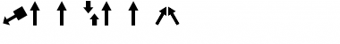 Download Arrows1 Font Download Arrows1 Font