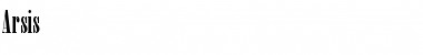 Download Arsis Font Download Arsis Font