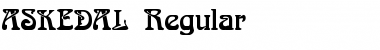 Download ASKEDAL Font Download ASKEDAL Font