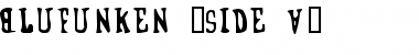 Download Blufunken (side A) Font Download Blufunken (side A) Font