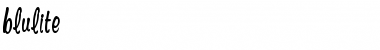 Download Blulite Font Download Blulite Font