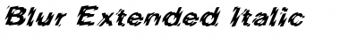 Download BlurExtended Font Download BlurExtended Font