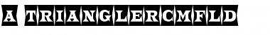Download a_TrianglerCmFld Font Download a_TrianglerCmFld Font