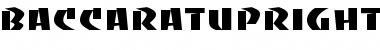 Download BaccaratUprightWide Font Download BaccaratUprightWide Font
