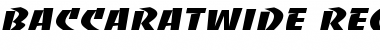 Download BaccaratWide Font Download BaccaratWide Font