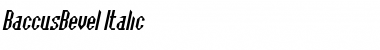 Download BaccusBevel Font Download BaccusBevel Font