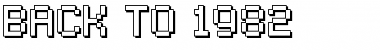 Download Back to 1982 Font Download Back to 1982 Font