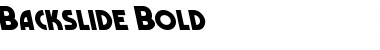 Download Backslide Font Download Backslide Font