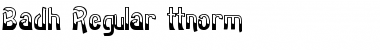 Download Badh Font Download Badh Font