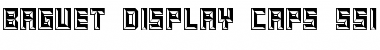 Download Baguet Display Caps SSi Font Download Baguet Display Caps SSi Font