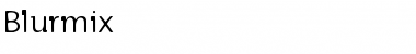 Download Blurmix Font Download Blurmix Font