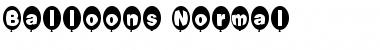 Download Balloons Font Download Balloons Font