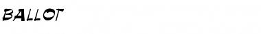 Download ballot Font Download ballot Font