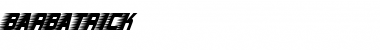 Download Barbatrick Font Download Barbatrick Font