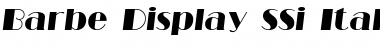 Download Barbe Display SSi Font Download Barbe Display SSi Font