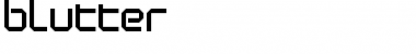 Download Blutter Font Download Blutter Font