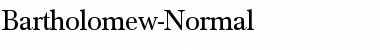 Download Bartholomew-Normal Font Download Bartholomew-Normal Font