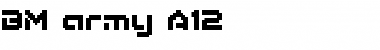 Download BM army Font Download BM army Font