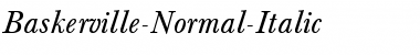 Download Baskerville-Normal-Italic Font Download Baskerville-Normal-Italic Font
