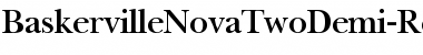 Download BaskervilleNovaTwoDemi Font Download BaskervilleNovaTwoDemi Font