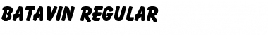 Download Batavin Font Download Batavin Font