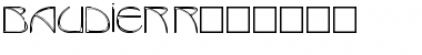 Download BAUDIER Font Download BAUDIER Font