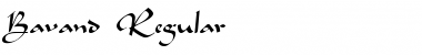 Download Bavand Font Download Bavand Font
