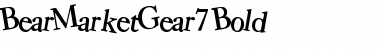 Download BearMarketGear7 Font Download BearMarketGear7 Font