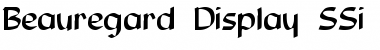 Download Beauregard Display SSi Font Download Beauregard Display SSi Font
