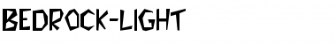 Download Bedrock-Light Font Download Bedrock-Light Font