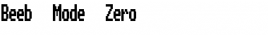 Download Beeb Mode Zero Font Download Beeb Mode Zero Font