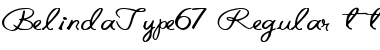 Download BelindaType67 Font Download BelindaType67 Font