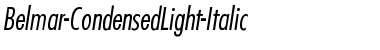 Download Belmar-CondensedLight-Italic Font Download Belmar-CondensedLight-Italic Font