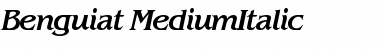Download Benguiat-MediumItalic Font Download Benguiat-MediumItalic Font