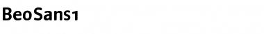 Download BeoSans1 Font Download BeoSans1 Font