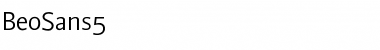 Download BeoSans5 Font Download BeoSans5 Font