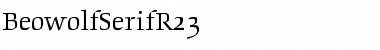 Download BeowolfSerifR23 Font Download BeowolfSerifR23 Font