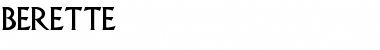 Download Berette Font Download Berette Font