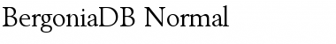 Download BergoniaDB Font Download BergoniaDB Font
